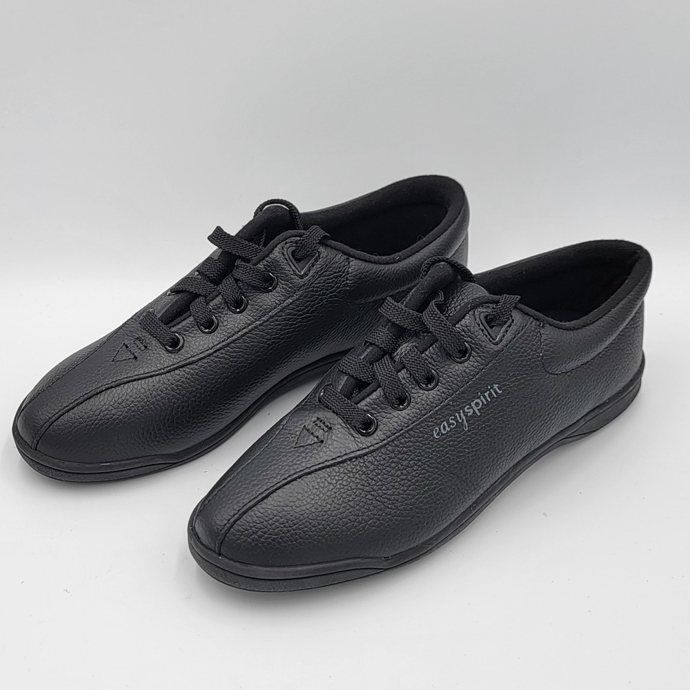 Easy Spirit ESAP1‎ Black Leather Size 6 Grannycore